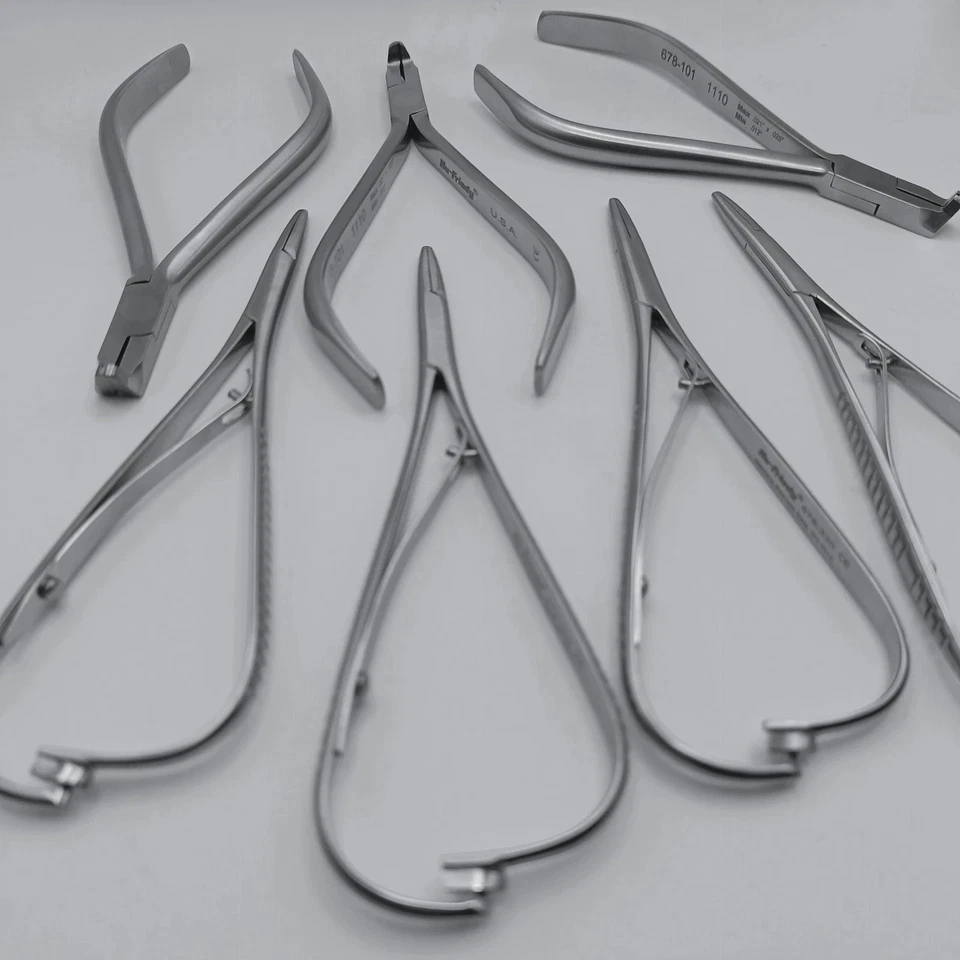 Hu-Friedy Cortador Universal de Corte y Sujeción de Extremo Distal - Alicates Porta Agujas Mathieu Foto 3 de 3