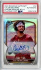 2022 Bowman University Caleb Williams SP VARIATION Rookie Auto #'D 1/25 PSA AUTH