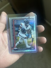 2025 Topps Chrome - Rookies RJ Harvey #330 Refractor (RC) Topps Logo
