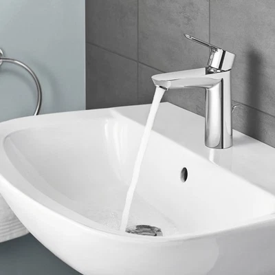 Grohe Bau Keramik Waschbecken Waschtisch Breite 55cm 60cm oder 65cm weiß Auswahl - Bild 1 von 4