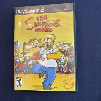 Simpsons - Sony PlayStation 2 opened never played