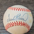Frank Robinson Autographed Rawlings OAL Baseball.NO COA.