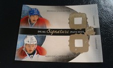 Brendan Gallagher Alex Galchenyuk 2013-14 The Cup Dual Signature Patches Proof