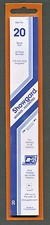 Showgard Stamp Mount Size 20/215 mm - BLACK - Pack of 22 (20x215  20mm)  STRIP