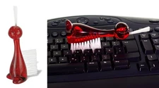 Koziol WINNI-TWO Computer Keyboard Brush - Great Geek Gift - Fun, Bright Colors