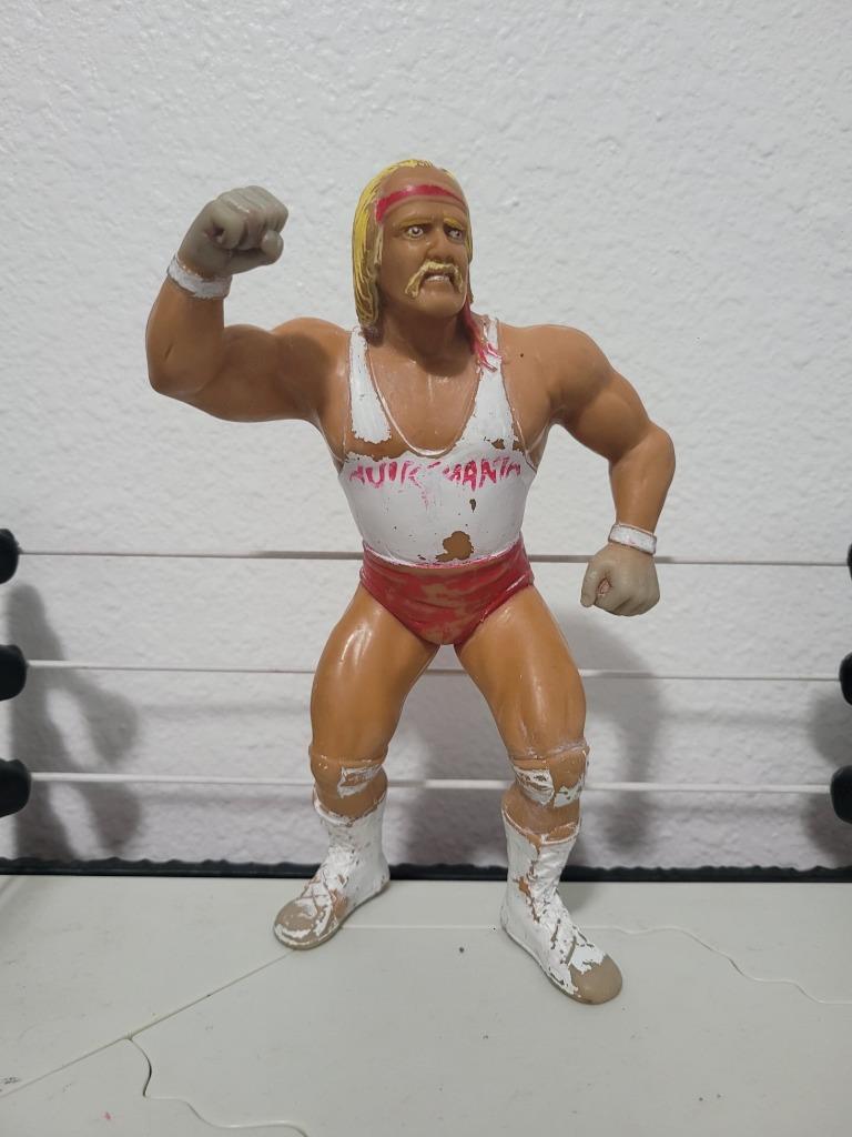 1988 LJN WWF Hulk Hogan with White Shirt Wrestling
