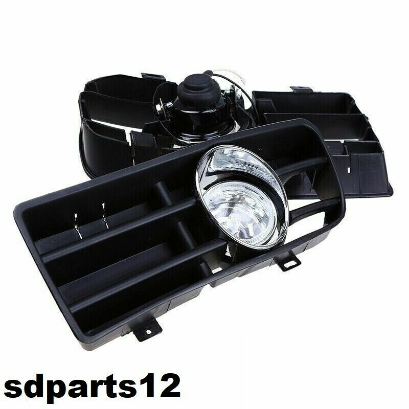 Grilles De Phares Antibrouillard Pour Golf 5 MK5 (2005-2009) – Noir – Installation Facile, Protection Renforcée