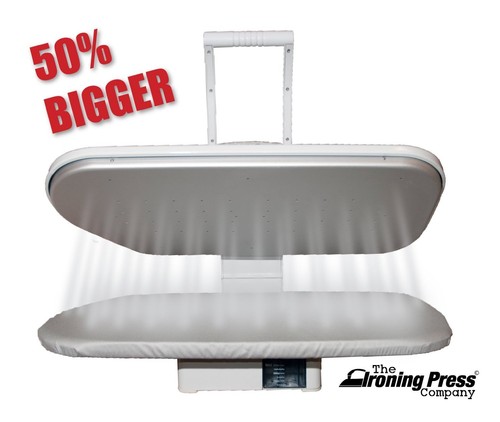 Steam Iron Press 64cm with 38 Jets of Steam + FREE Extra Cover & Foam (RRP £39) - Picture 2 of 11