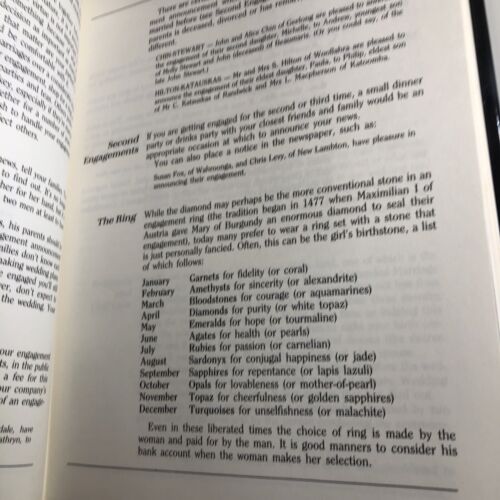Every Occasion Modern Etiquette Guide Large Hardcover Book by Ita Buttrose - Picture 6 of 12