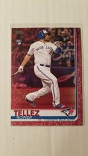 Rowdy Tellez RC 2019 Topps Mother's Day Camo 20/50 Blue Jays #556 Brewers