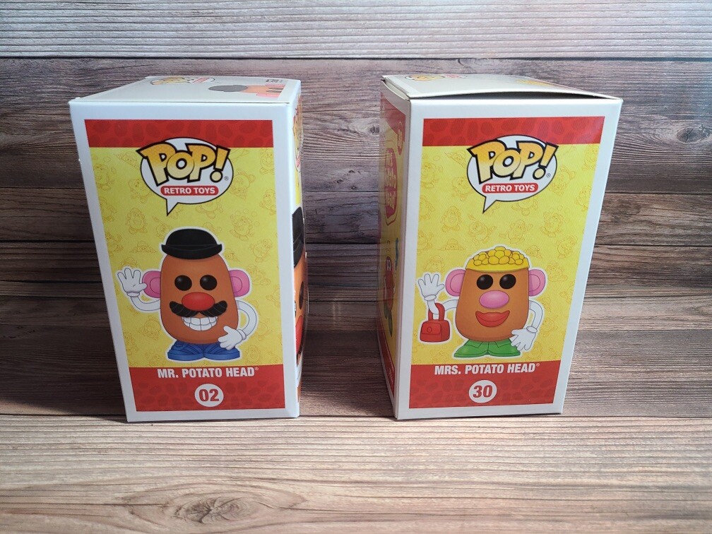 Funko Pop! Retro Toys: Hasbro - Mr. & Mrs. Potato Head Set (New
