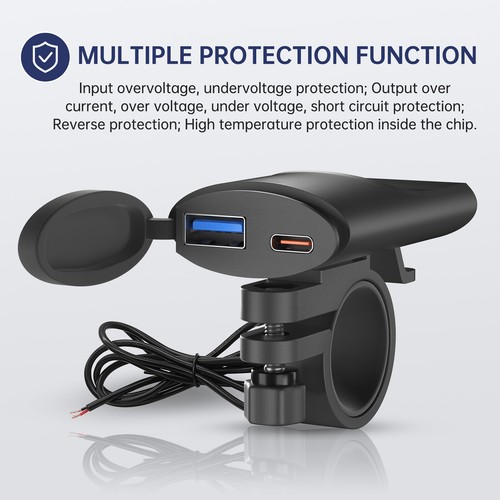 Ultra Slim Car-mount Phone Charger PD + USB Interface QC3.0 Charger - 第 6/15 張圖片