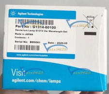 1PCS NEW AGILENT DEUTERIUM LAMP G1314-60100