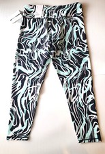 NWT DKNY High Waist Sport Super Support for Yoga Leggings 7/8 Length Large Size