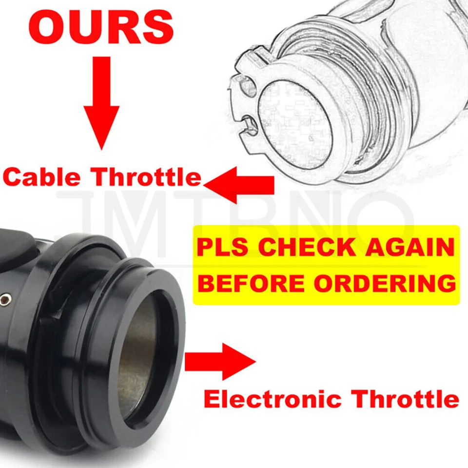 Empuñaduras de manillar de motocicleta de 1" para Honda VTX1300C VTX1300R VTX1300S VTX1800 Foto 3 de 4