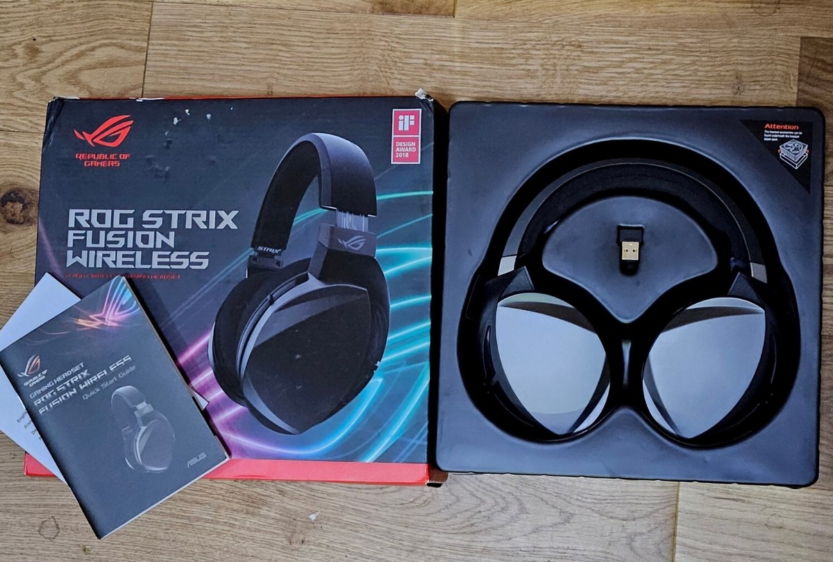 Wireless Headset Asus Rog Strix Fusion Wireless Ps4 Wireless