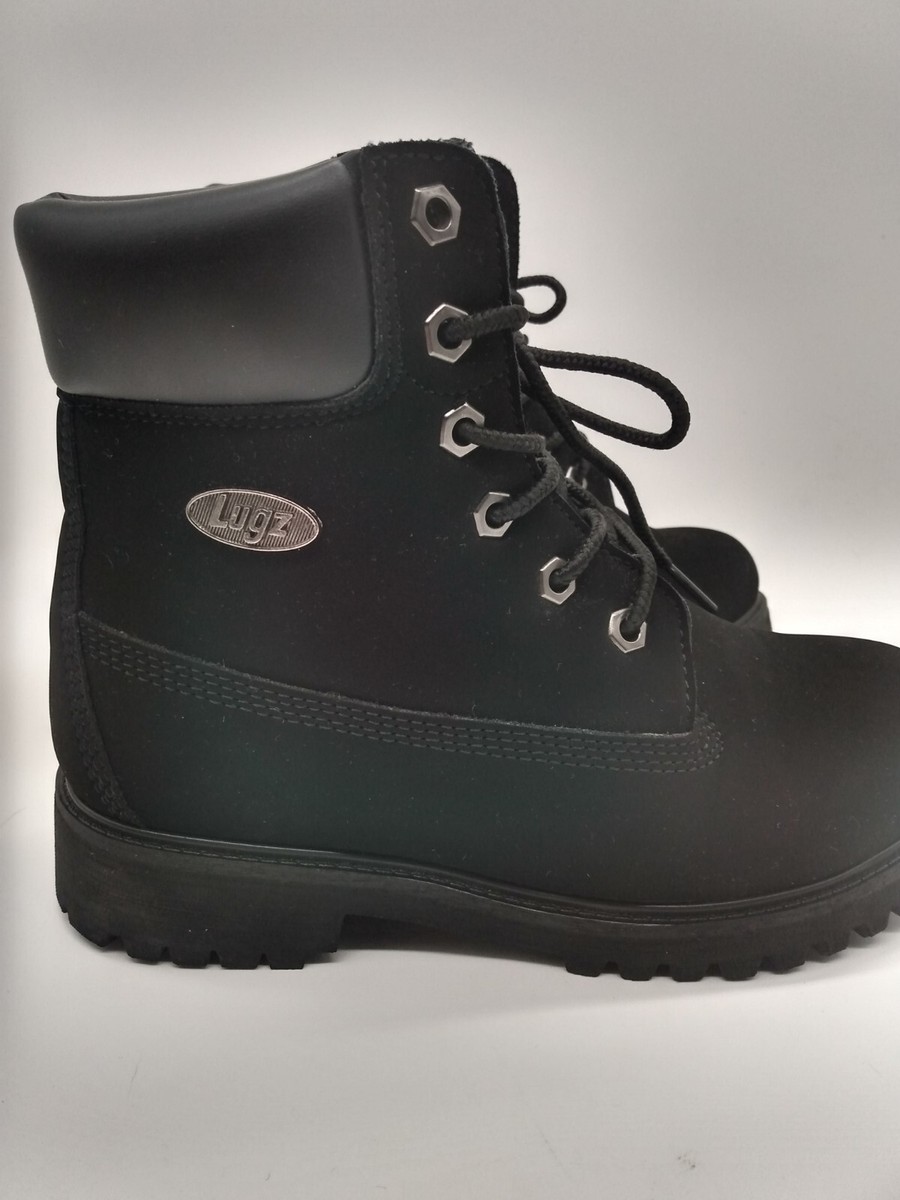 Lugz Convoy Hi Lace Up Womens Black Casual Boots Wcnyd-001