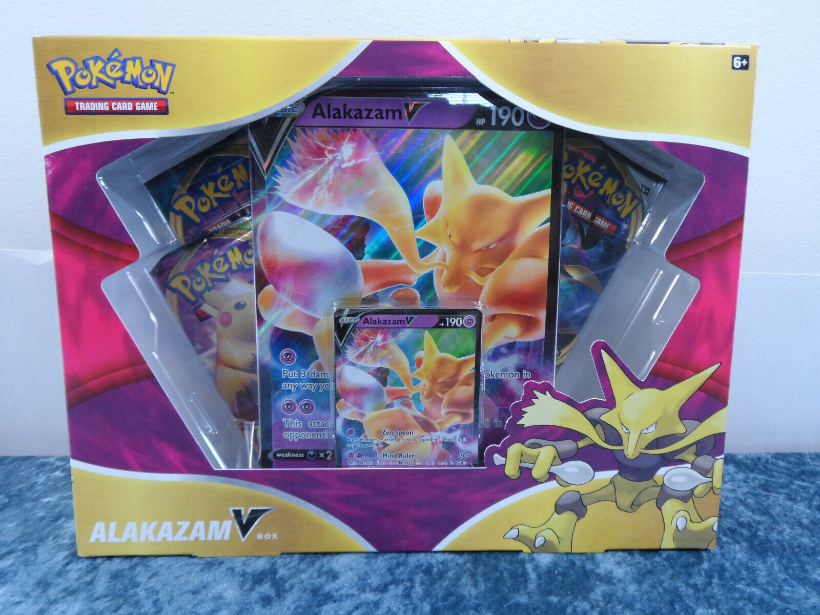 Box Alakazam V Pokemon Copag