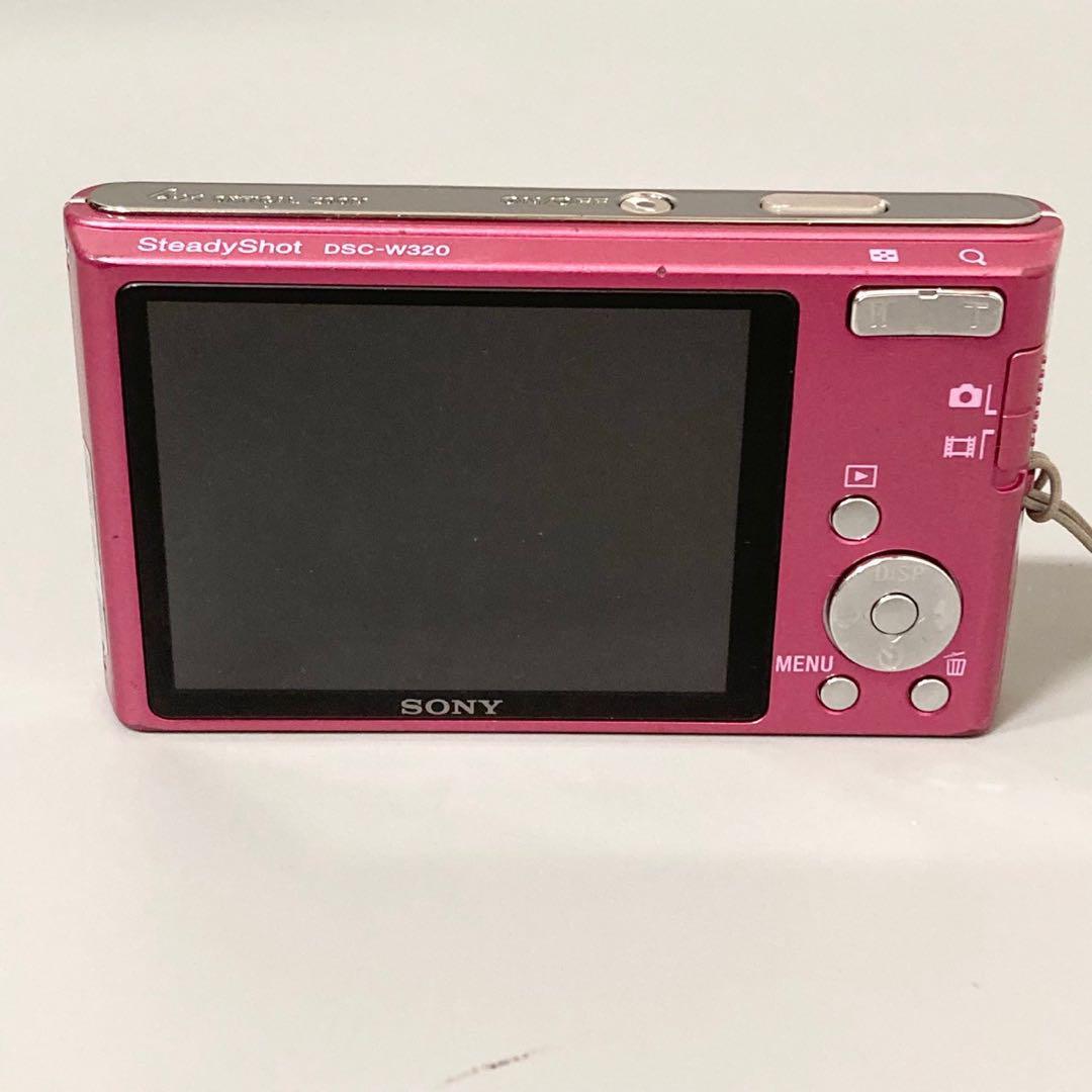 Sony Cyber-shot DSC-W320 Pink Rose Digital Camera 14.1 MP Sony Cyber-shot DSC-W320 Pink Rose Digital Camera 14.1 MP