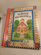 NEW School Memories Keepsake Album Scrapbook - Sealed