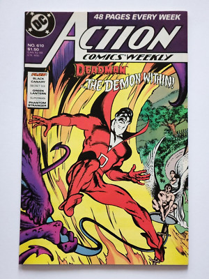 1988 DC ACTION COMIC WEEKLY DEADMAN #610 COMIC BOOK | eBay