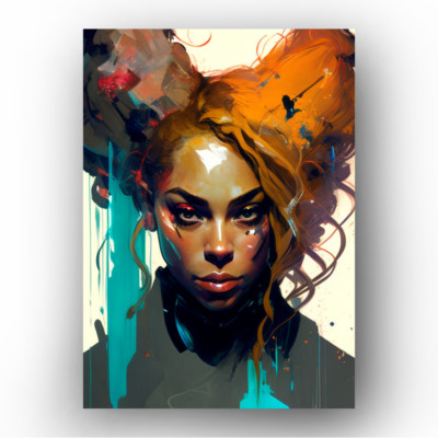 Beyonce #1 Sketch Card Limited 2/50 PaintOholic Signed