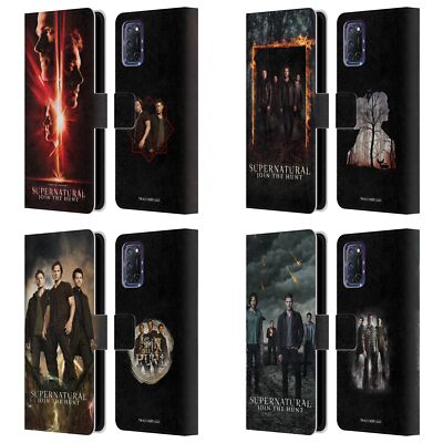 OFFIZIELLE SUPERNATURAL SCHLUESSEL KUNST BRIEFTASCHE HUELLE FÜR OPPO HANDYS