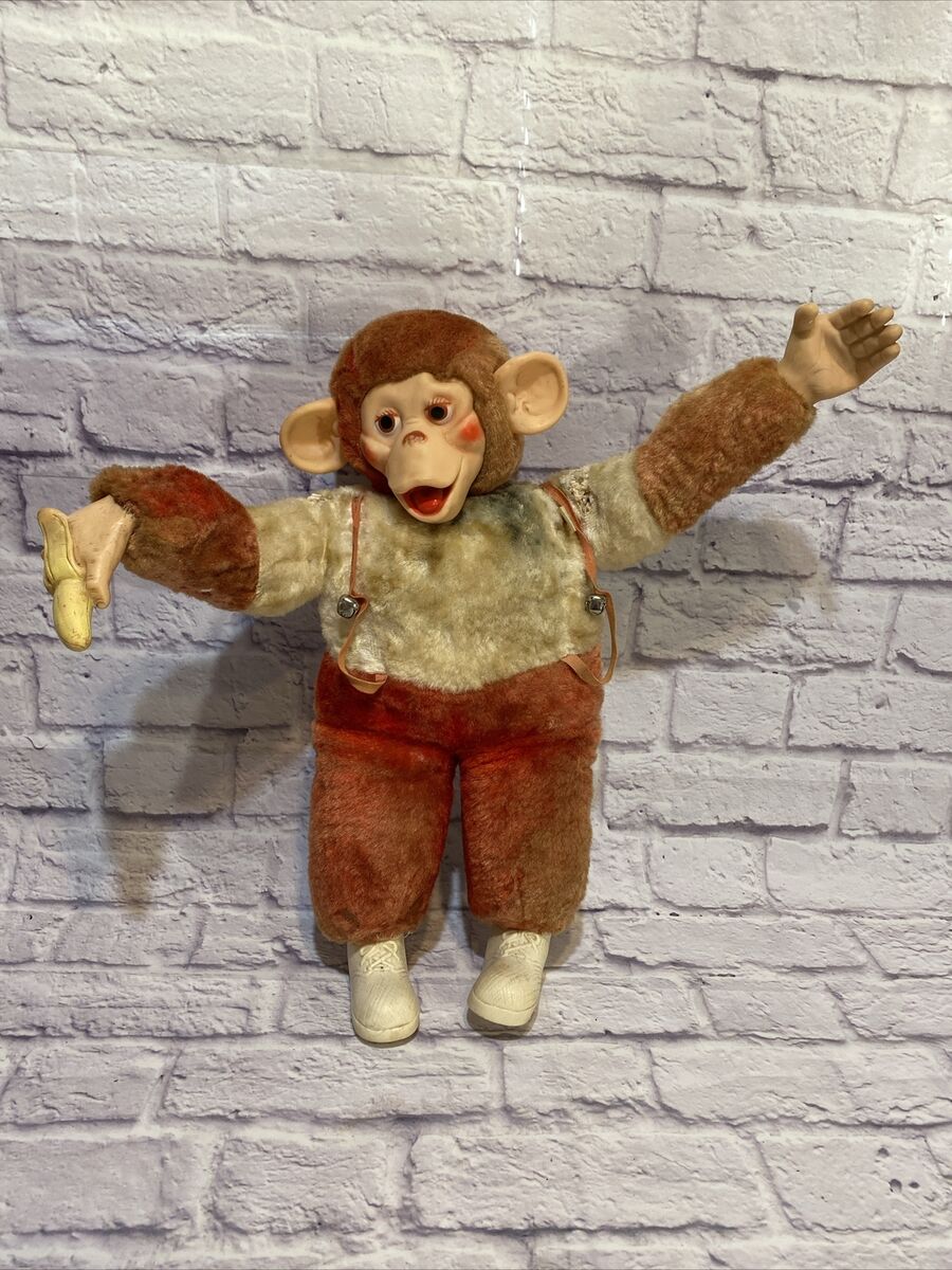 定期入れの Monkey Bim Mr VERSION RED RARE Zippy Doody Howdy Chimp ソフビ