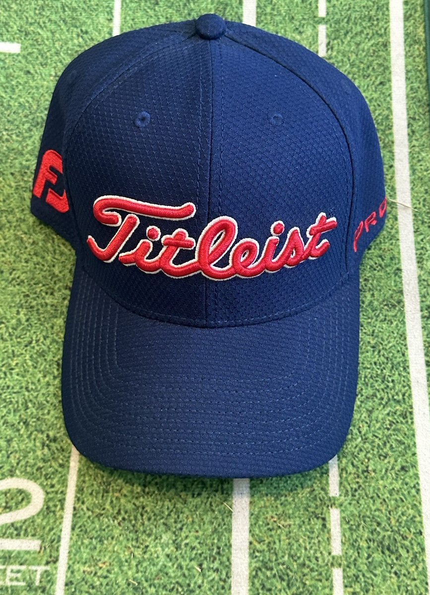 Casquette De Golf Titleist Pro V1 Footjoy – Bleu/rouge – Taille S/M – Neuve