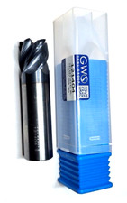 1" VARIABLE HELIX 5 FLUTE CARBIDE END MILL nARc COATED GWS CNC CUTTING TOOLS