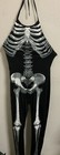 ⚡️Skeleton Costume Adult Female Bodysuit Halloween (L 10-12)  👉No Gloves⚠️