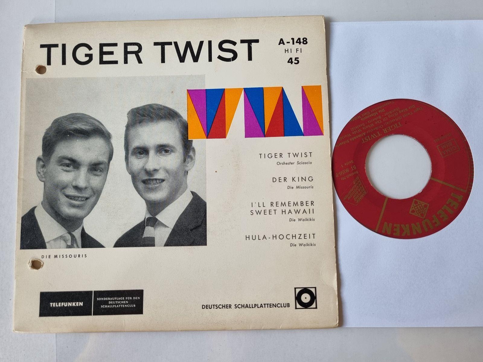 Die Missouris/ Waikikis - Der King/ I'll remember sweet Hawaii 7'' Vinyl Germany