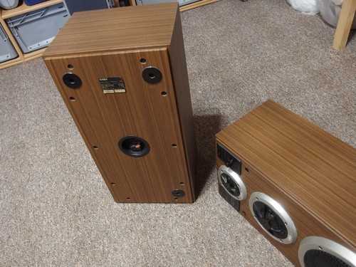 Vintage Speaker Lautsprecher Box SABA Acoustic Monitor 80 mit Gitter - Bild 4 von 8