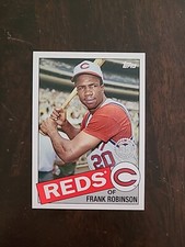 2020 Topps Frank Robinson 35th Anniversary 1985 Insert #85TB-16 Cincinnati Reds