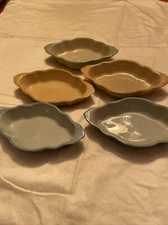 Stoneware by Grestel Made in Portugal Set of 5 Single Casserole Bakers