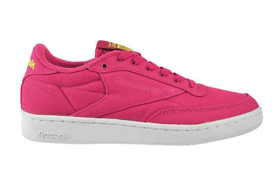 Reebok Club C85 EH pink craze yellow white Sneaker Schuhe pink BD2008