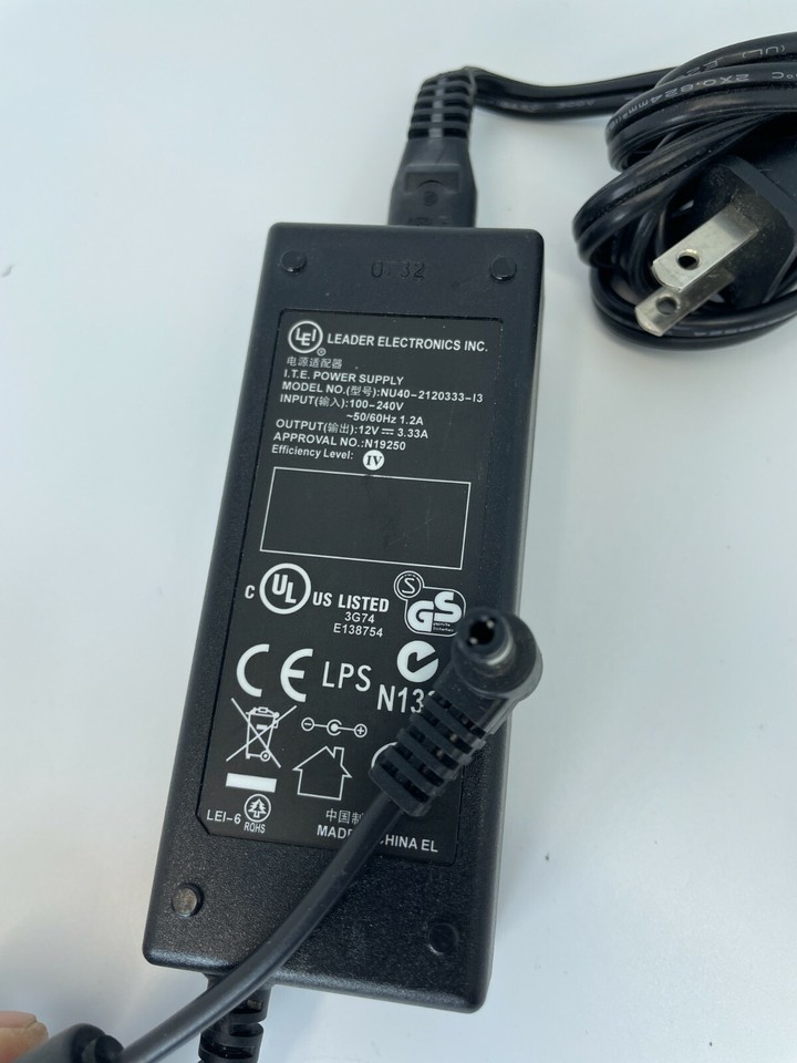AC Adapter For LEI NU40-2120333-I3 V08023 Monitor LCD Cable PS - Foto 10