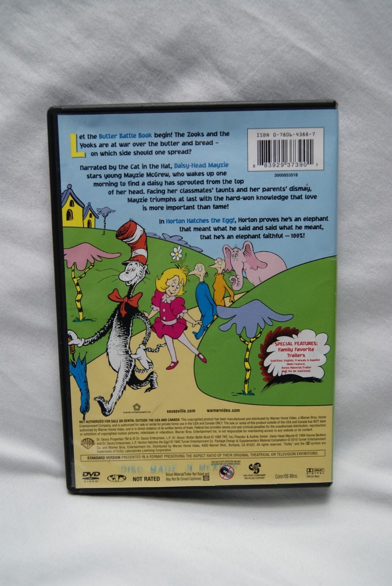 mot！！！ The Best of Dr. Seuss (DVD) daisy head mazie horton hatches