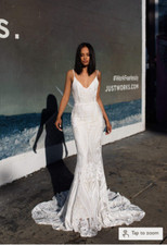 wedding dress size 8 new womens alamour the label formal gown
