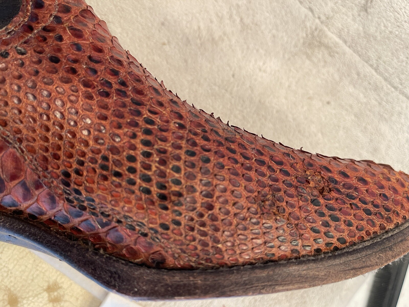 Justin Men’s Vintage Cowboy Boots eBay