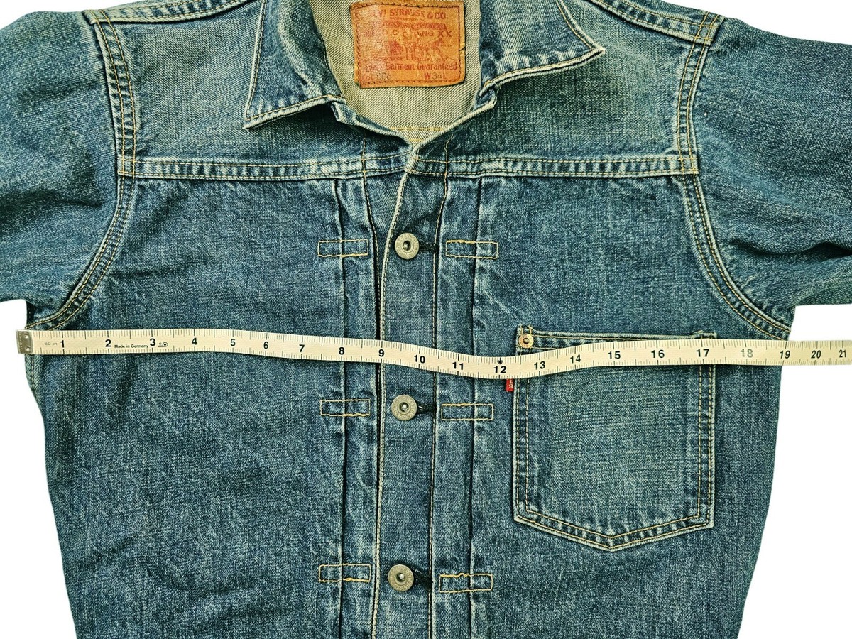 【40】71506xx LEVIS Levi's 71506XX 90s Denim Jacket First Model WWII