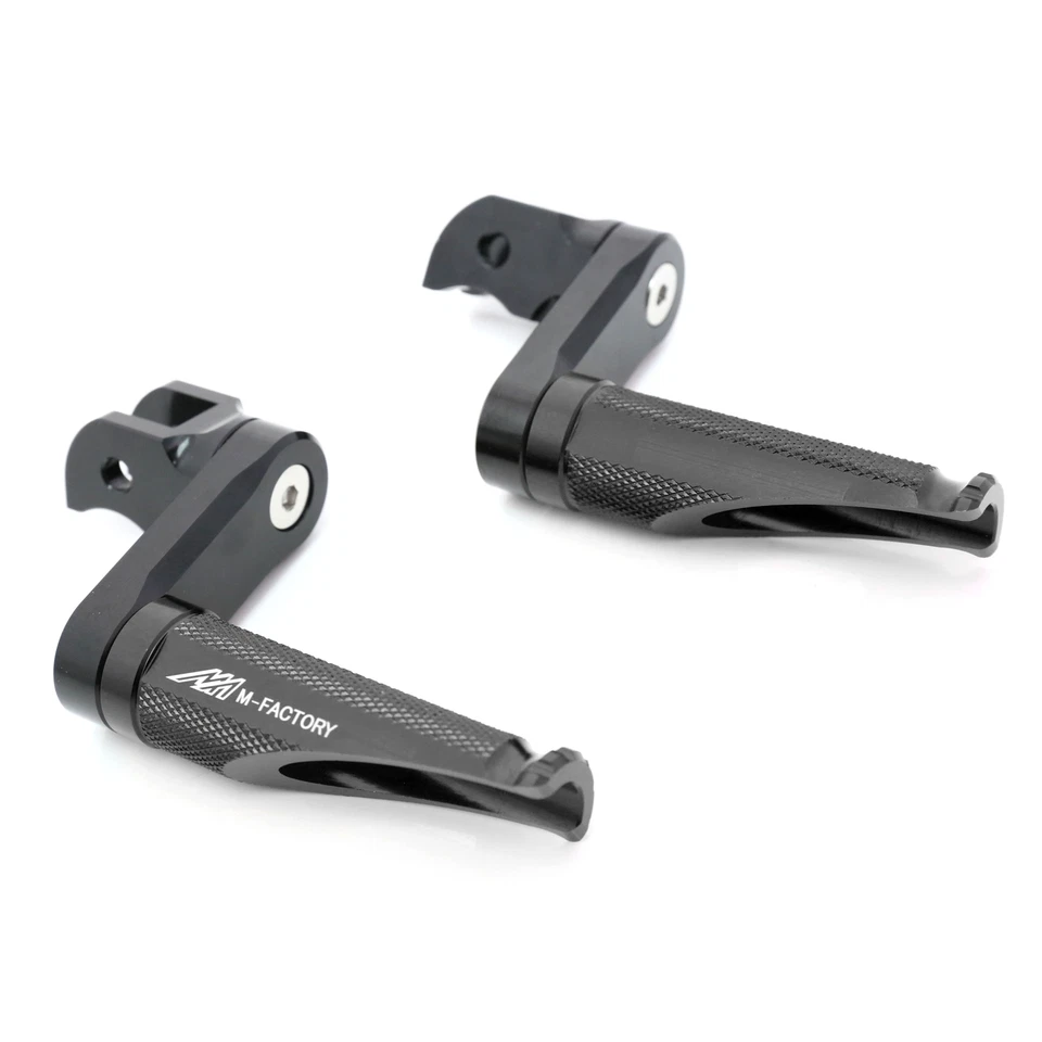 Clavijas delanteras negras Shinobi 40 mm inferiores para Honda VFR1200F 10-16 15 14 13 Foto 2 de 4