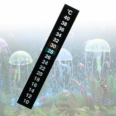 Acheter 1pc 10-40 Degrees Aquarium Fish Tank Liquid Thermometer Temperature StickerB-wf
