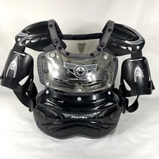 ARC Racing Motocross Chest Protector Youth Kids Boys Girls Black Motorcycle MX