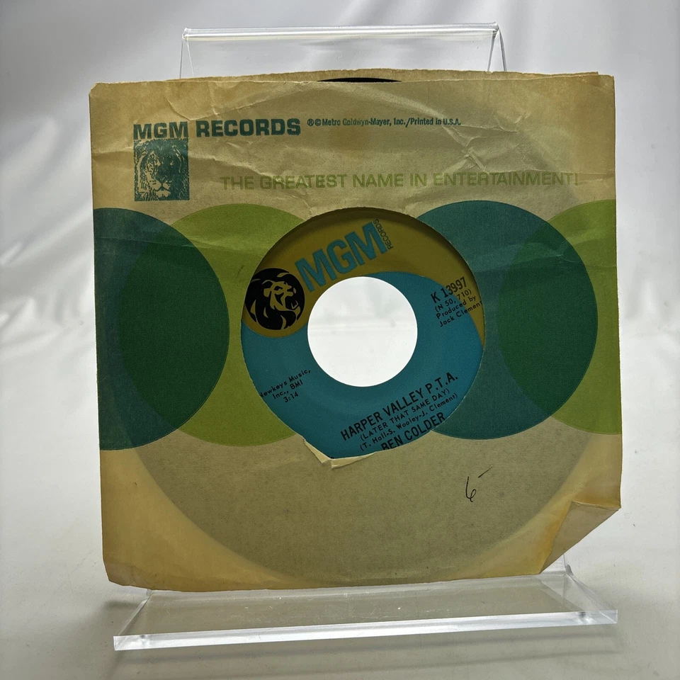 Ben Colder - Folsom Prison Blues No 1 1/2 and Harper Valley P.T.A. - Image 2 of 4