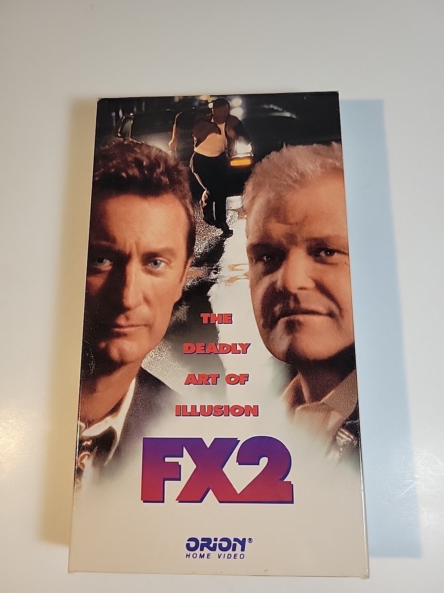 FX2 - The Deadly Art of Illusion (VHS, 1991) Brian Dennehy, Bryan