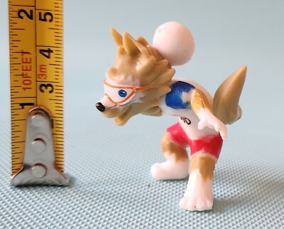 ZABIVAKA mascot RUSSIA 2018 FIFA WORLD CUP figure #4 PLASTIC rare