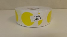 Smiley Face Tanning Stickers Perforated, Roll of 1000 