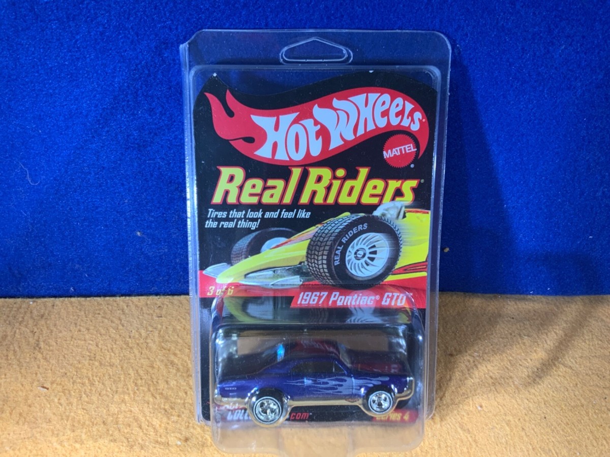 L9-31 HOT WHEELS REAL RIDERS - 1967 PONTIAC GTO - 2004 - #4012 of