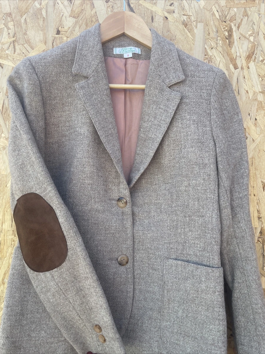 Womens tweed jacket shop with elbow patches